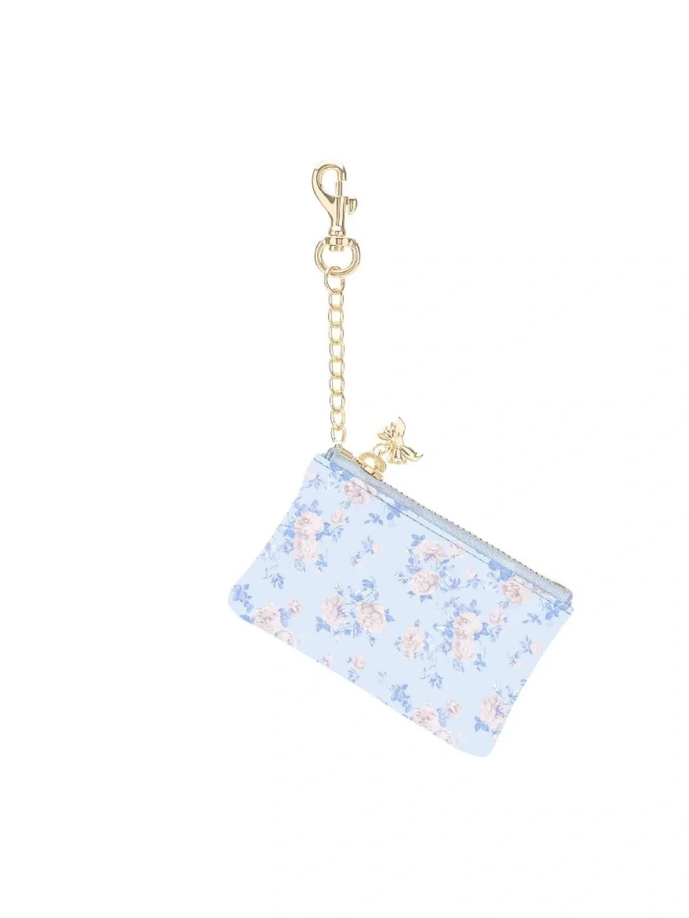 🩵 LoveShackFancy x Target~Case-Mate Everblooming Rosettes Printed PU Zipper Coin